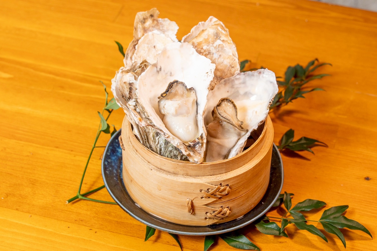 蒸し牡蠣